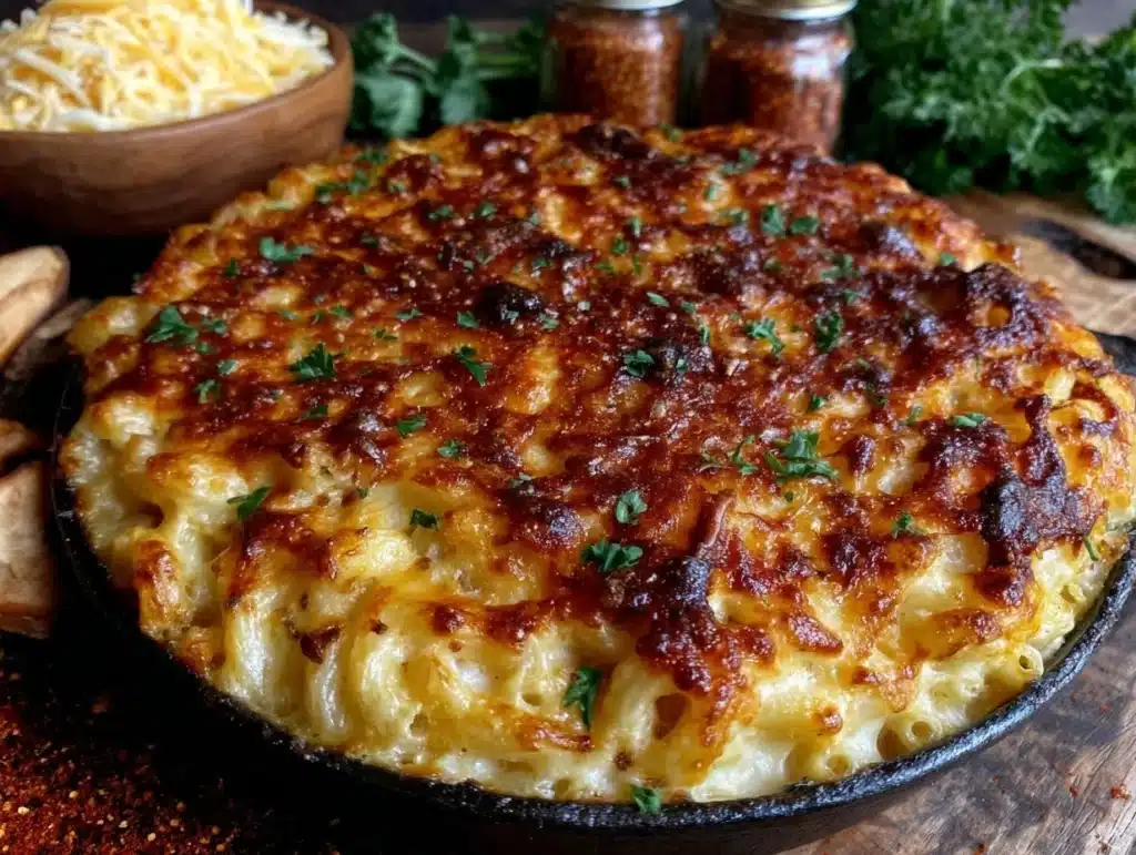 smoky mac and cheese - featured image
