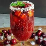 Sparkling Cherry Bomb Cocktail - featured image