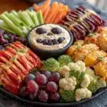 Spooky Skeleton Veggie Platter - featured image