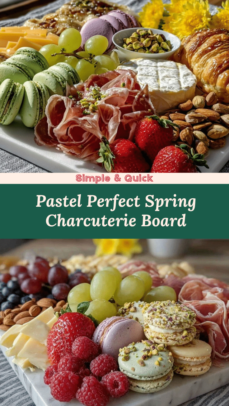 spring charcuterie board recipe