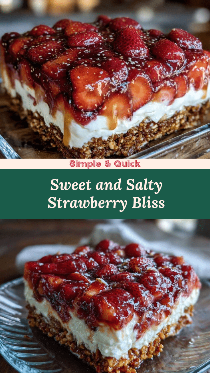 Strawberry Pretzel Salad recipe