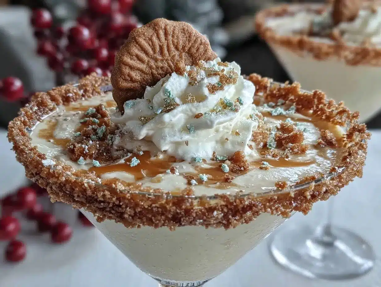 Sugar Cookie Martini preparation steps