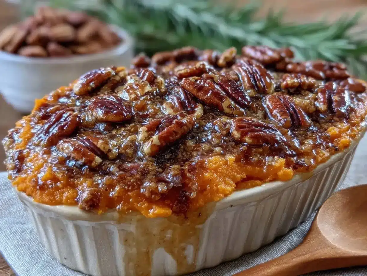 Sweet Potato Casserole preparation steps
