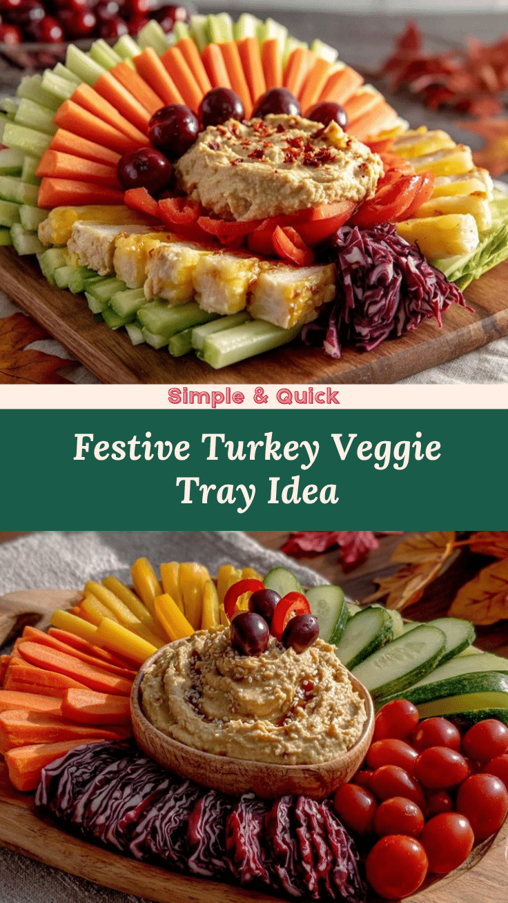 Thanksgiving Veggie Tray recipe