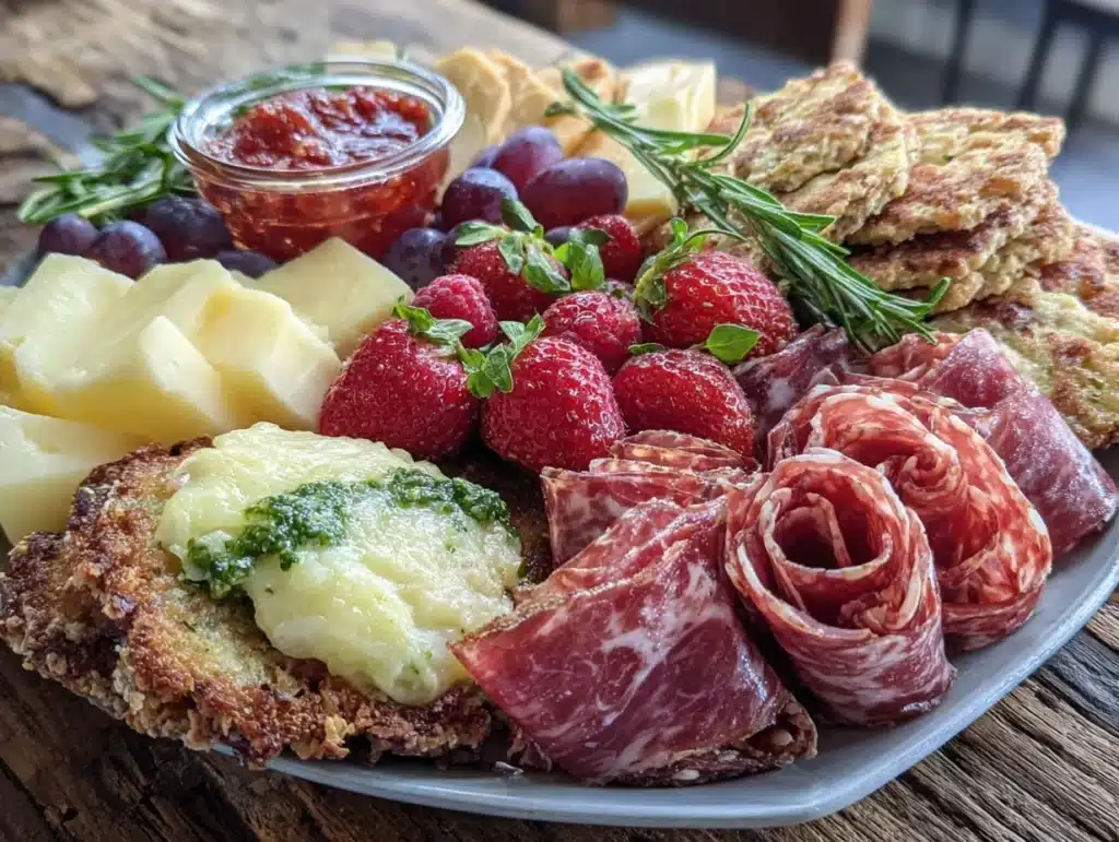 Valentines Charcuterie Heart Board - featured image