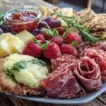 Valentines Charcuterie Heart Board - featured image