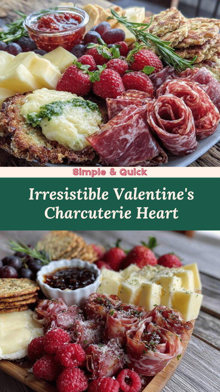 Valentines Charcuterie Heart Board recipe