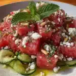 watermelon feta salad - featured image