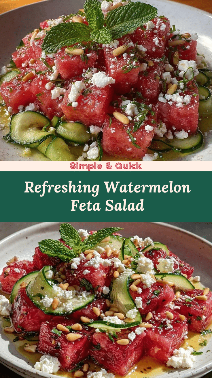watermelon feta salad recipe