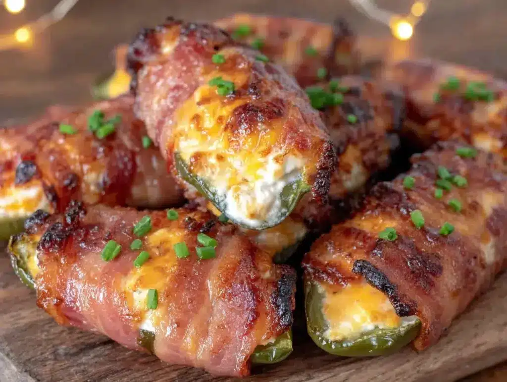 bacon-wrapped jalapeño poppers - featured image