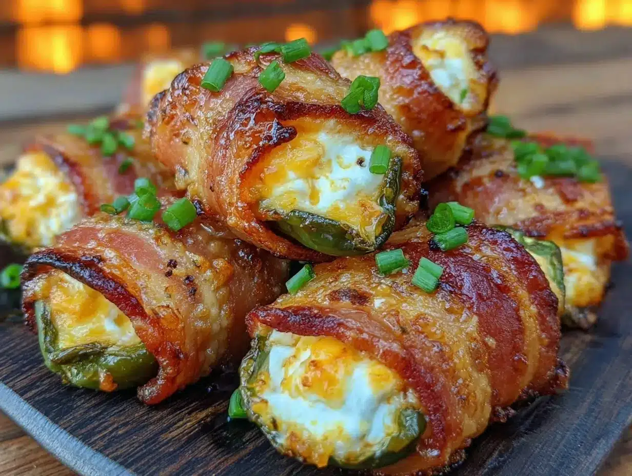 bacon-wrapped jalapeño poppers preparation steps