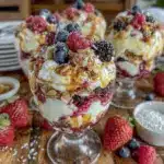 berry yogurt parfait bar - featured image