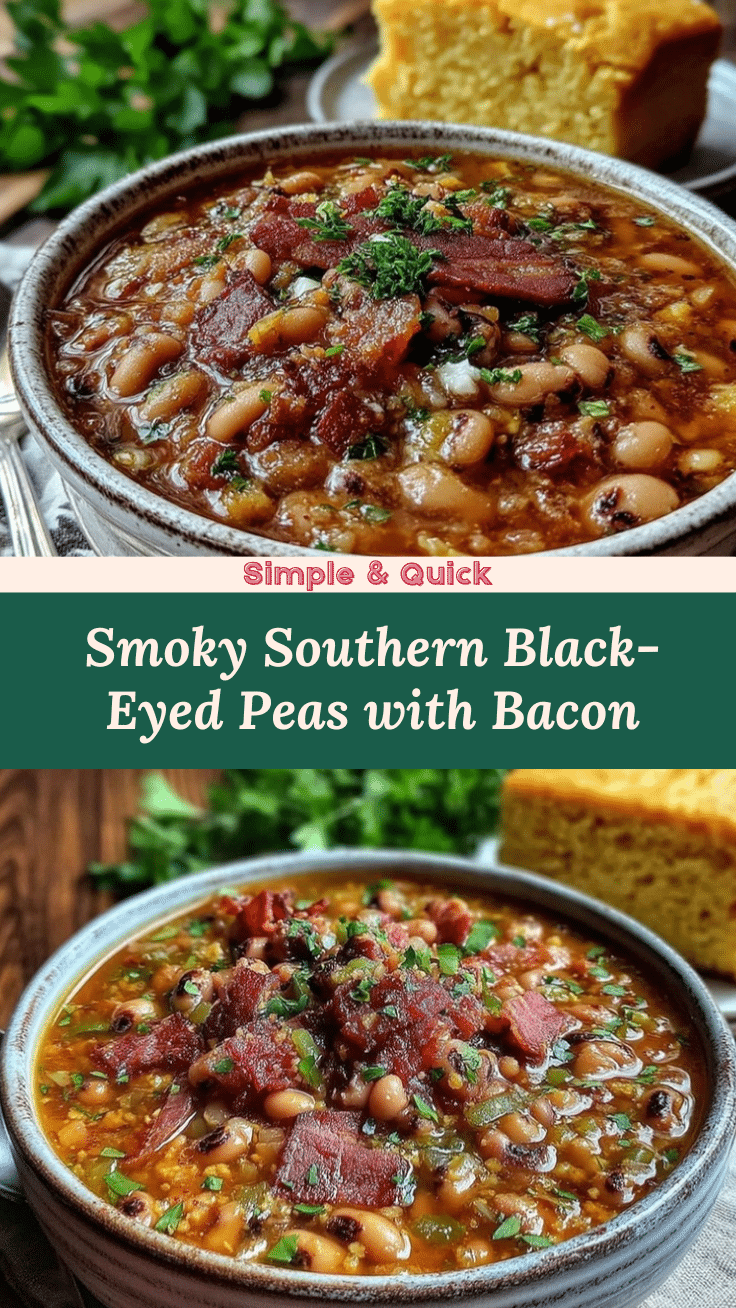 black-eyed peas with bacon recipe