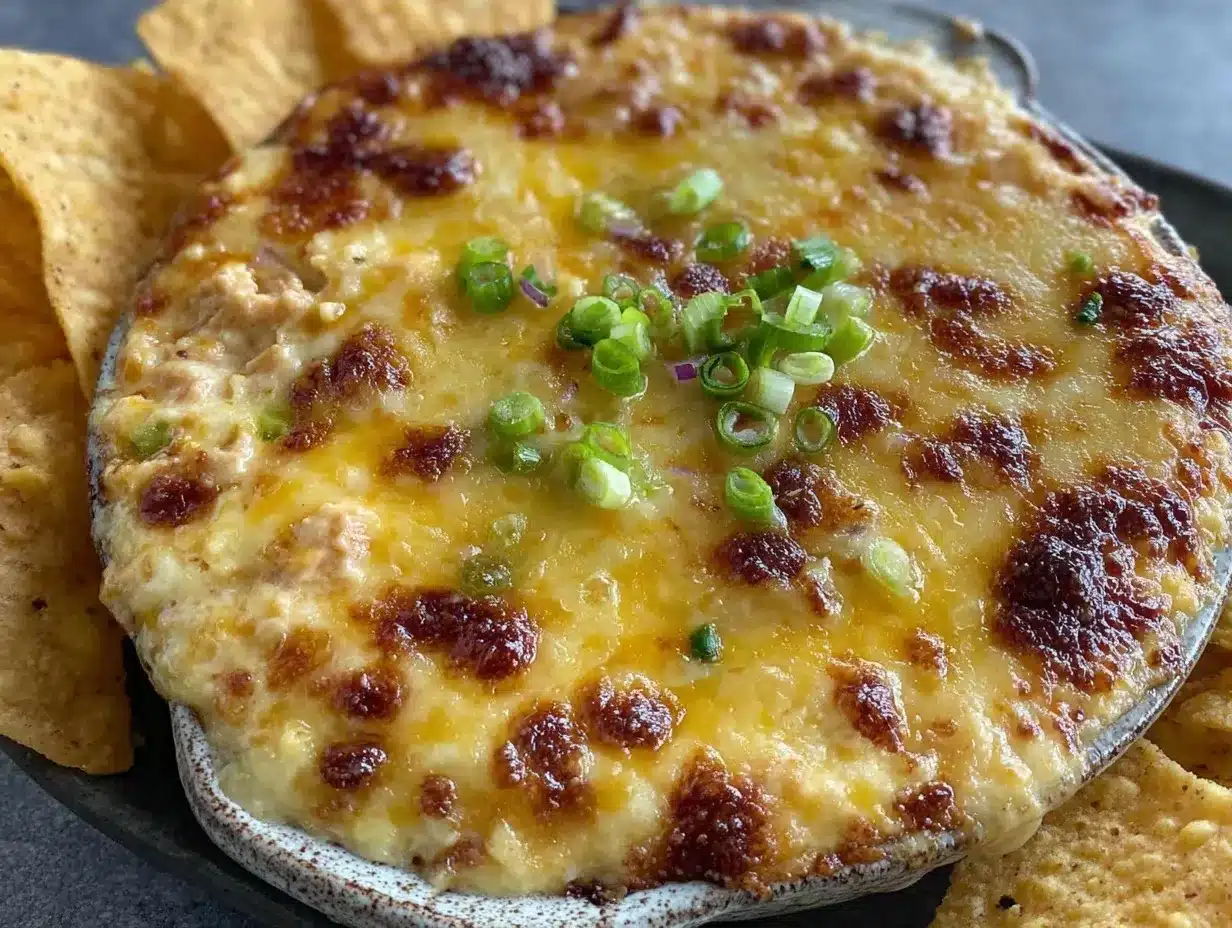 Buffalo chicken dip preparation steps