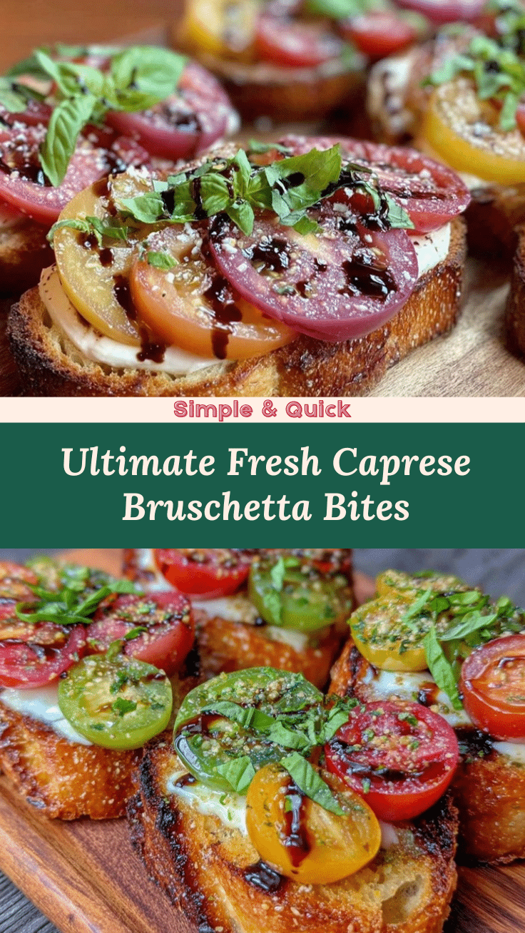 Caprese Bruschetta recipe