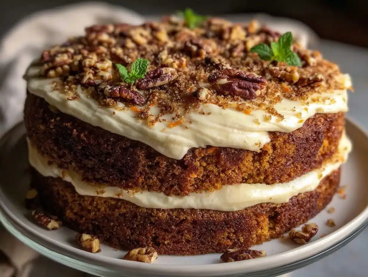 carrot cake recipe preparation steps