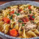 chicken noodle soup recipe - featured image