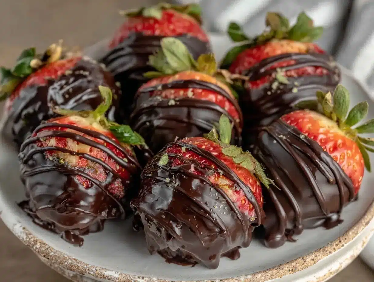 chocolate-dipped strawberry whipped cake pops preparation steps