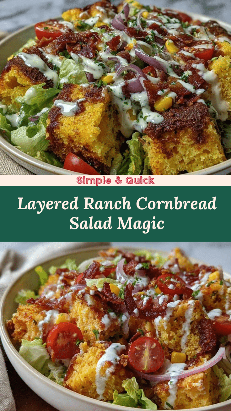 cornbread salad recipe