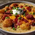 creamy loaded baked potato soup - featured image