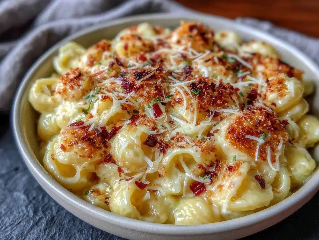 creamy mac and cheese preparation steps