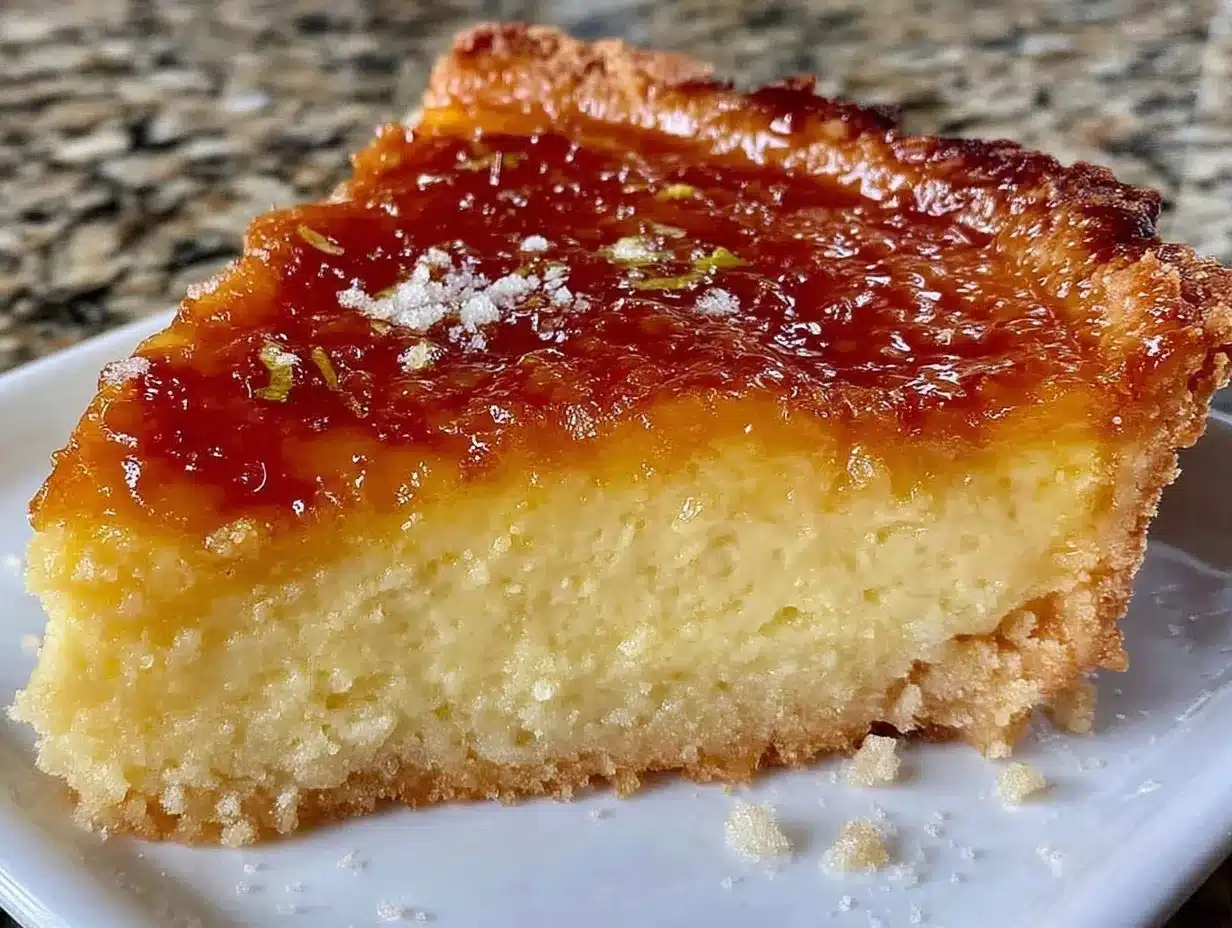 creamy Meyer lemon tart preparation steps