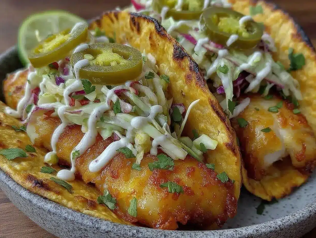 crispy baked fish tacos preparation steps