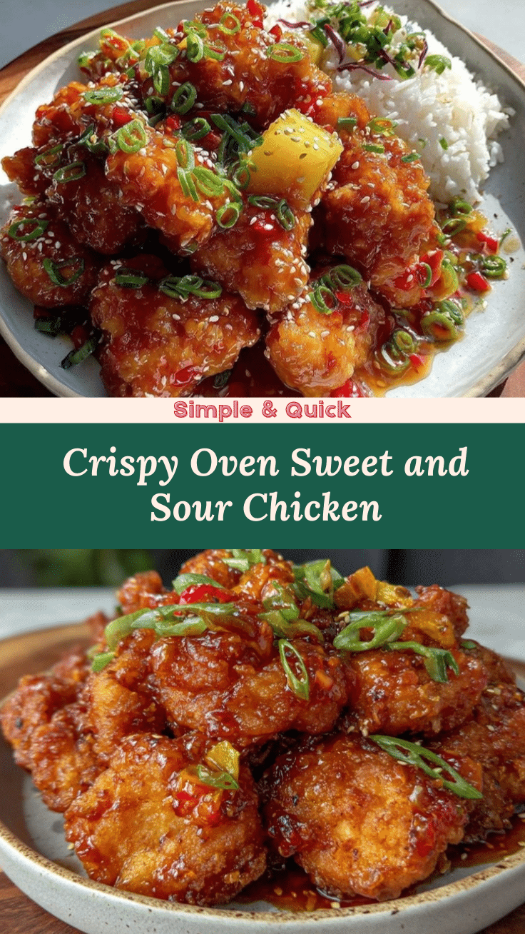 crispy baked sweet and sour chicken recipe