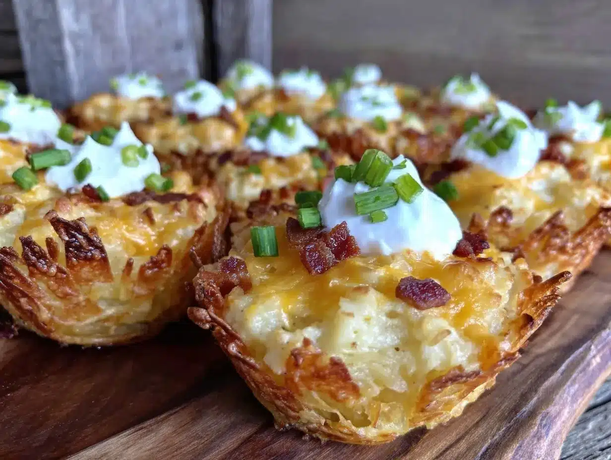 crispy super bowl loaded ranch potato crisp cups preparation steps