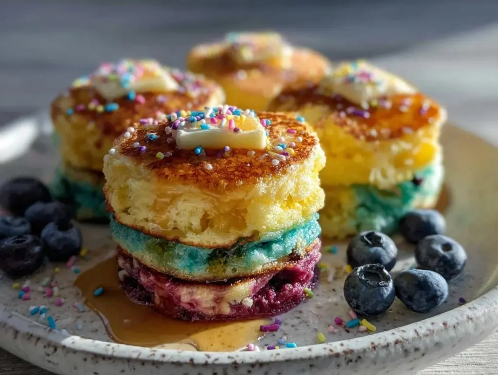 Dr. Seuss Triple Color Pop Pancake Bites - featured image