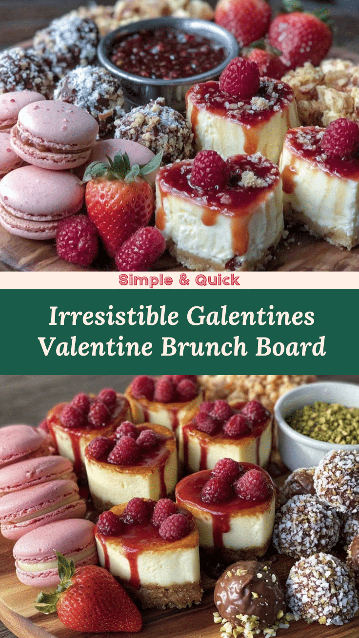 Galentine’s Valentine Brunch Dessert Board recipe