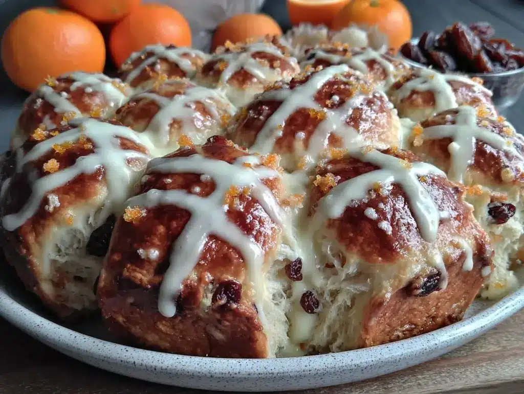 hot cross buns recipe - featured image