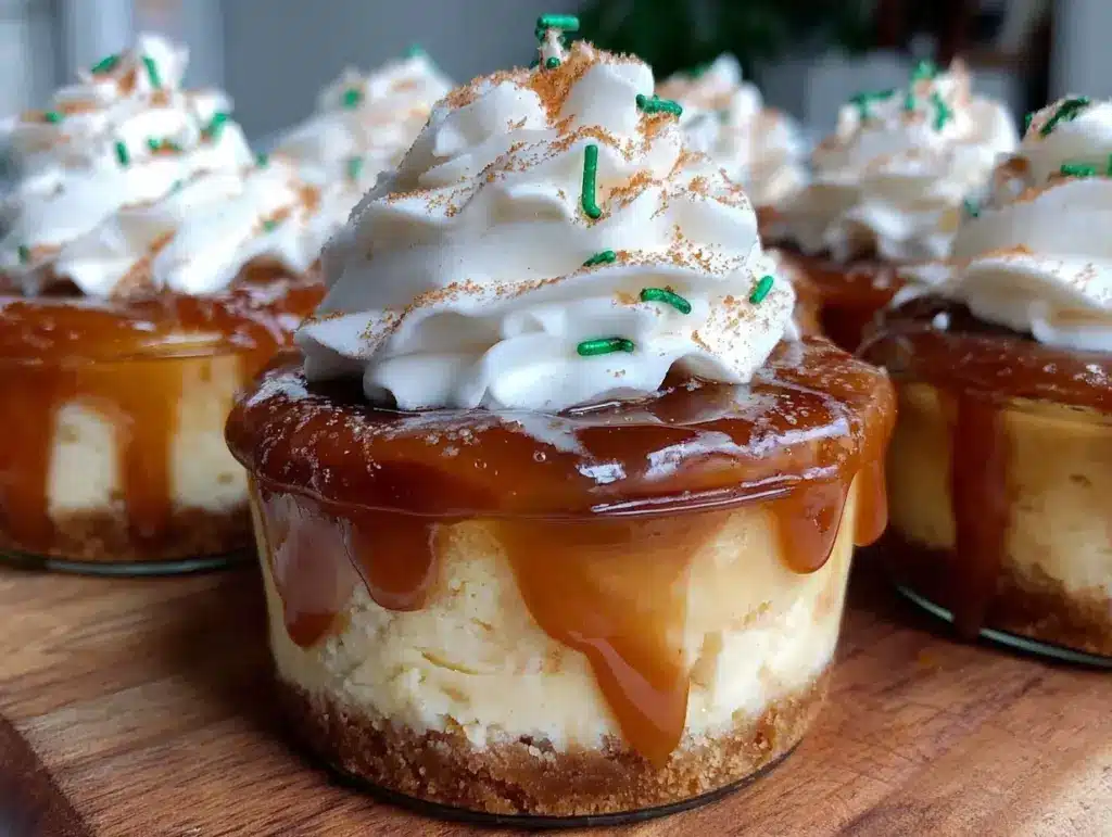Irish Cream Cheesecake Cups - featured image