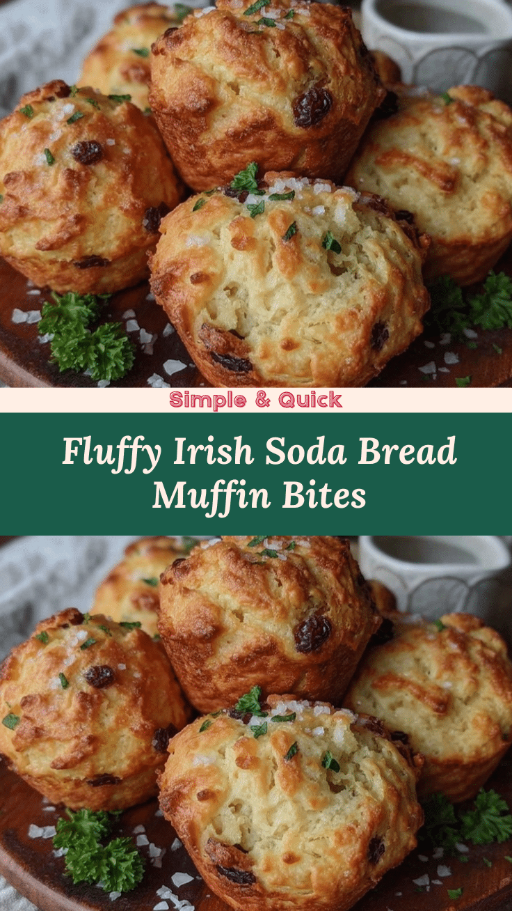 irish soda bread muffin bites recipe