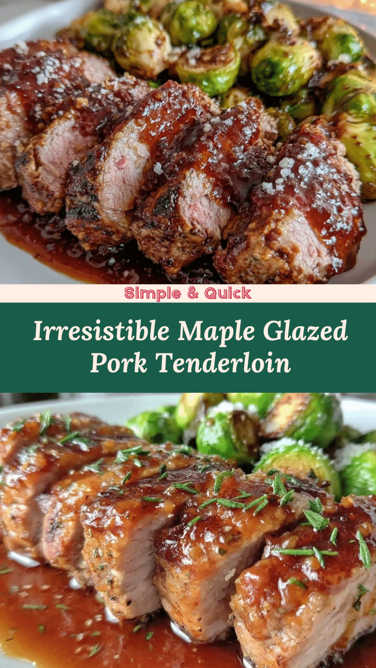 maple glazed pork tenderloin recipe