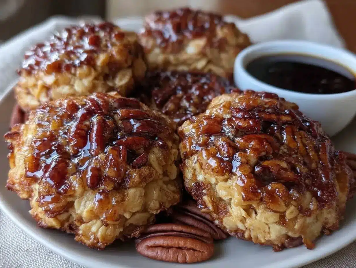 Maple Pecan Granola Clusters preparation steps