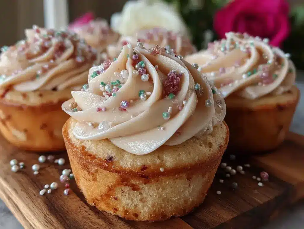 mini cupcake rosette board - featured image