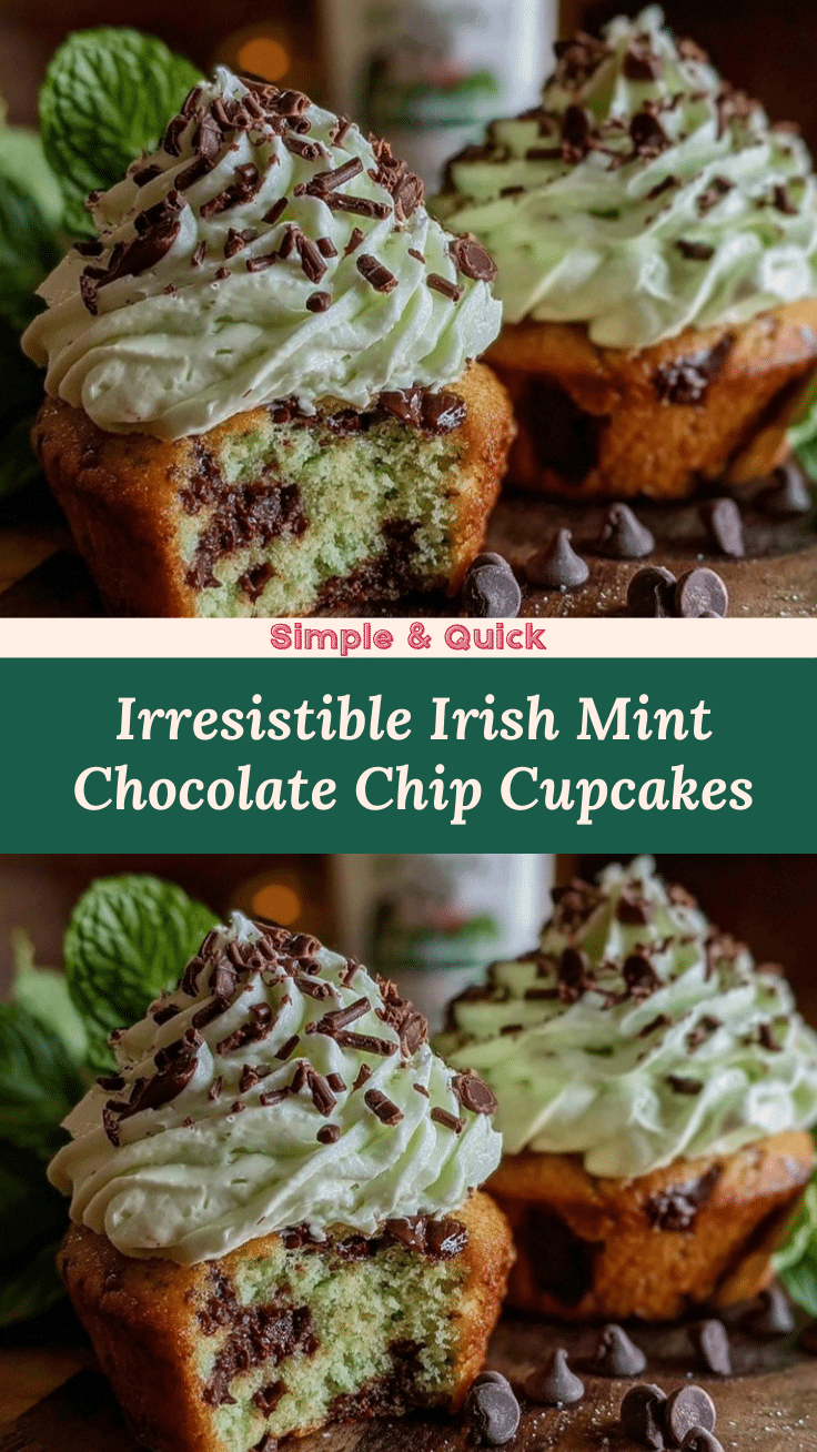 mint chocolate chip cupcakes recipe