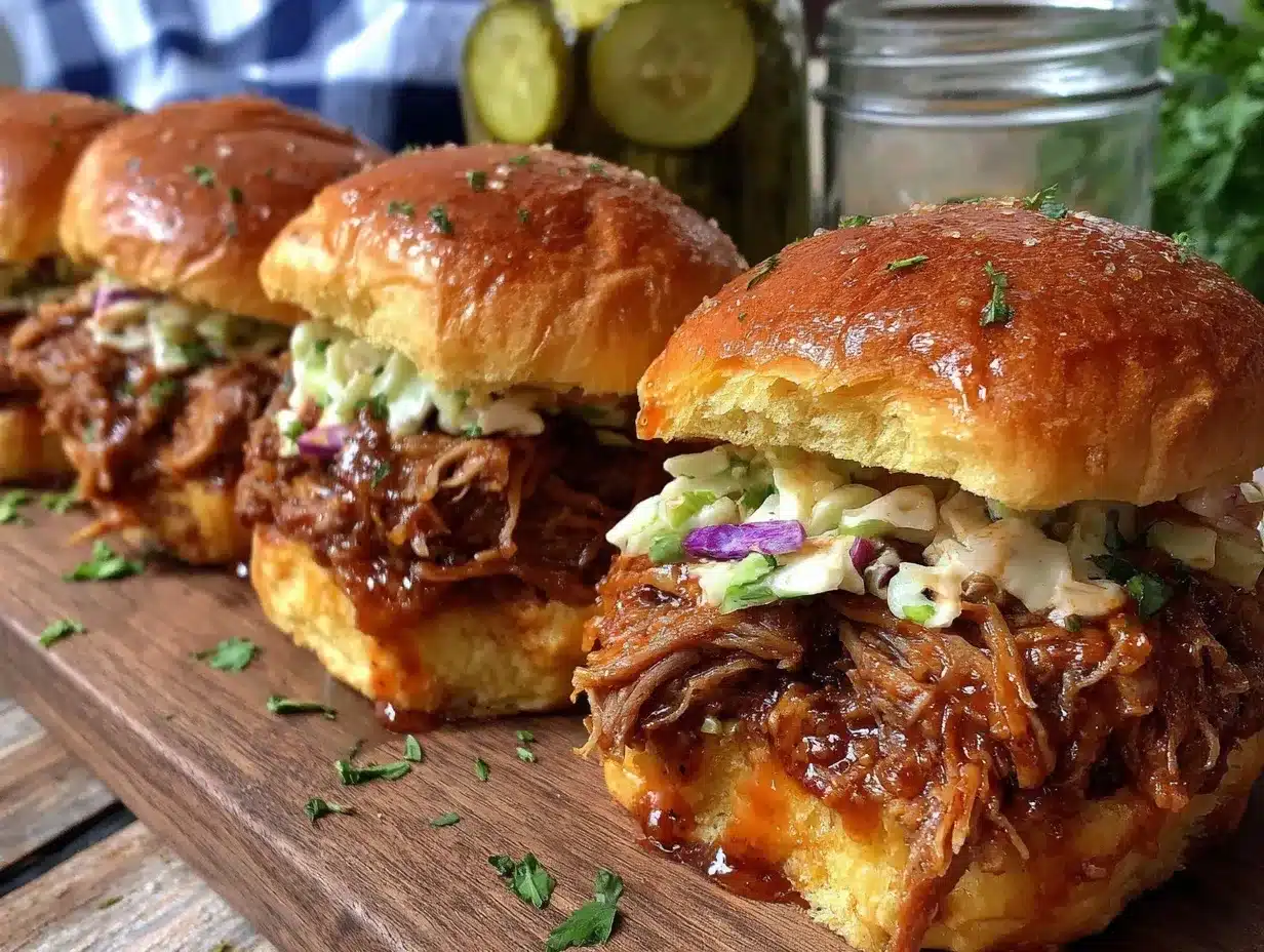 pulled pork sliders preparation steps
