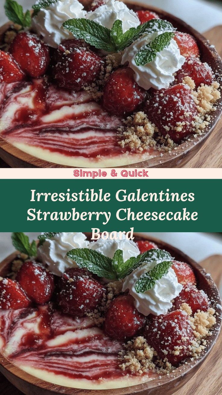 strawberry cheesecake bowl board recipe