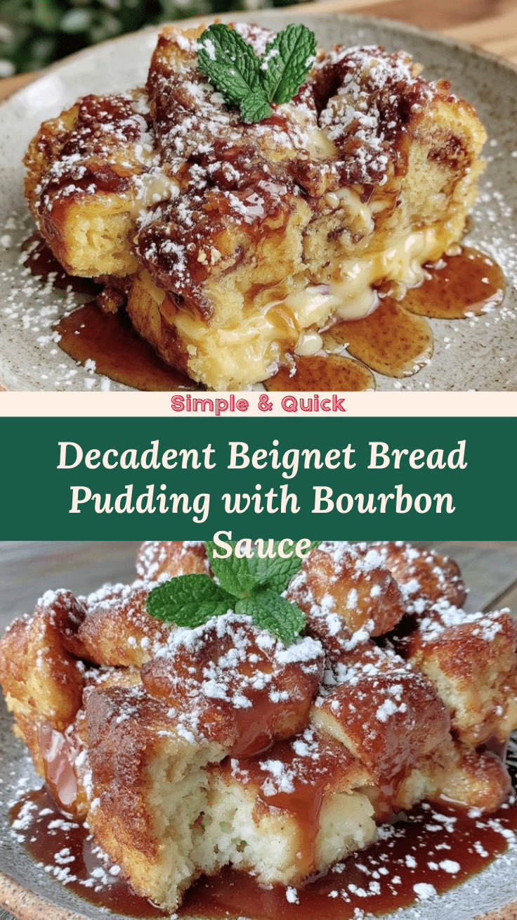 beignet bread pudding recipe