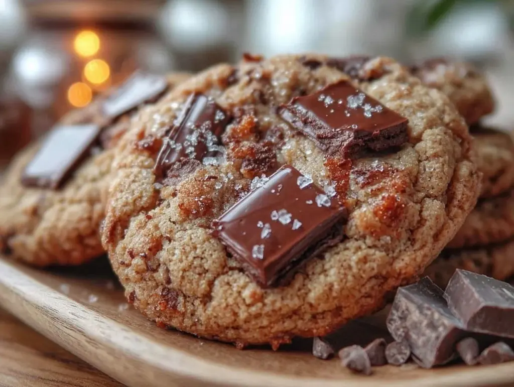 brown butter chocolate chip cookies - featured image