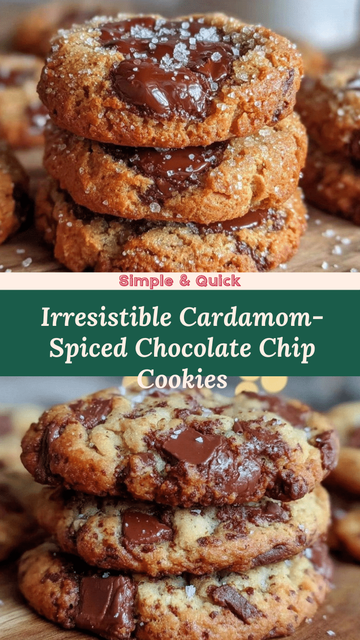 cardamom-spiced chocolate chip cookies recipe
