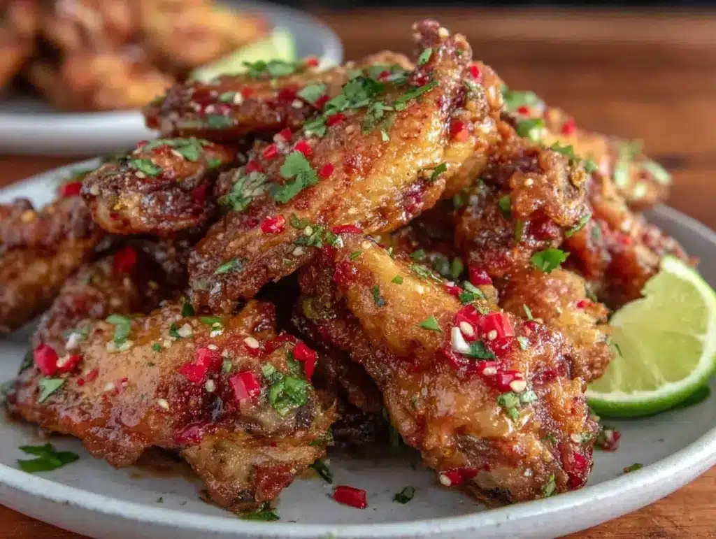 chicken wings recipe - featured image