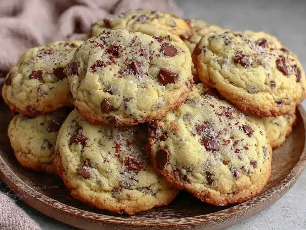 chocolate chip cookies with espresso powder - featured image