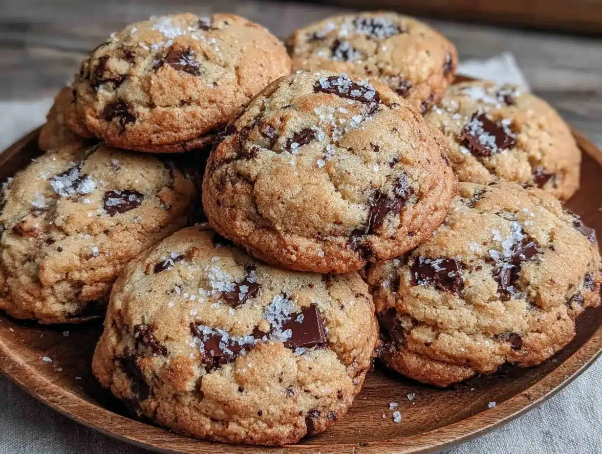 chocolate chip cookies with espresso powder preparation steps
