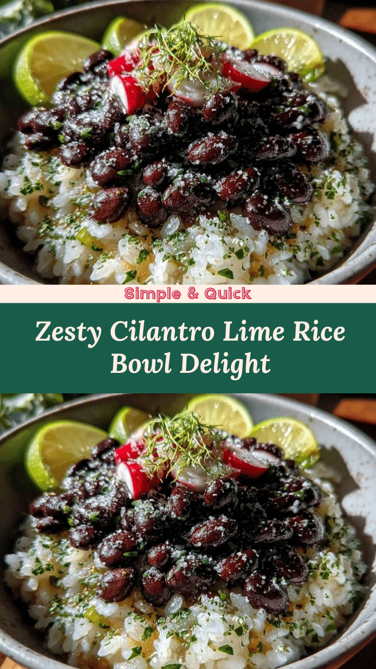 cilantro lime rice bowl recipe
