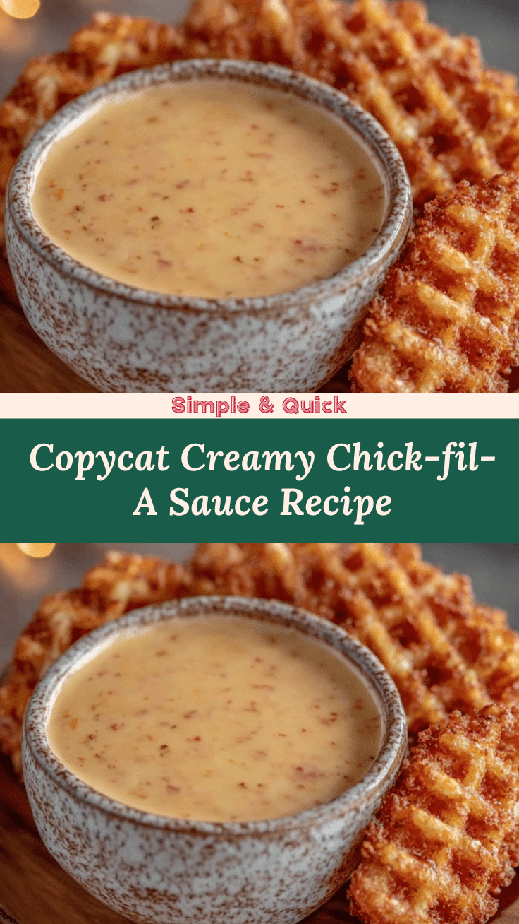creamy chick-fil-a sauce copycat recipe recipe