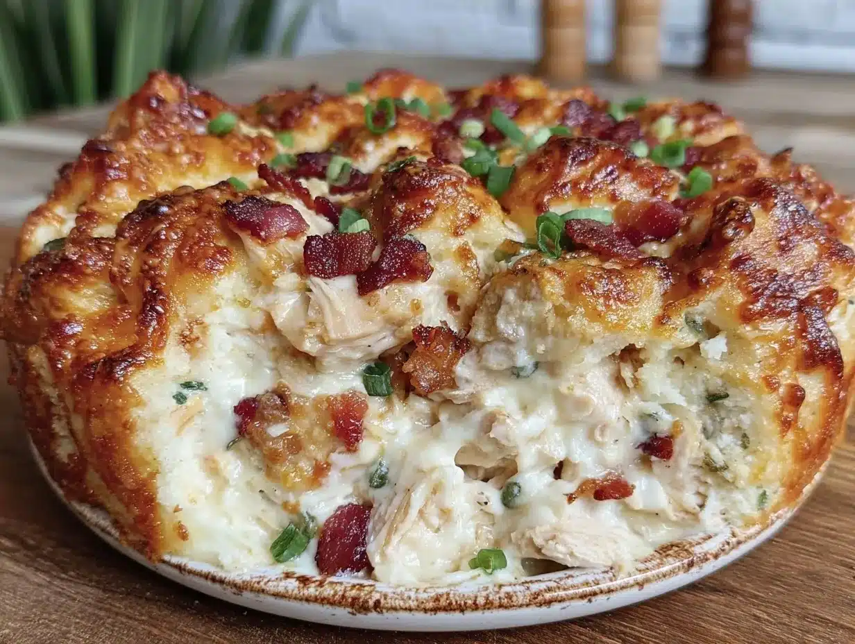 creamy keto crack chicken casserole preparation steps