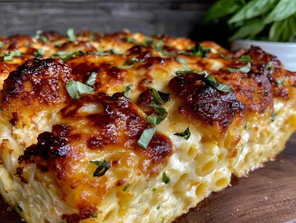 creamy million dollar baked ziti - featured image